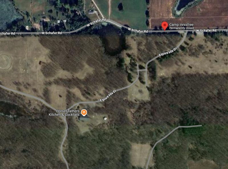 Camp Innisfree - Aerial Map